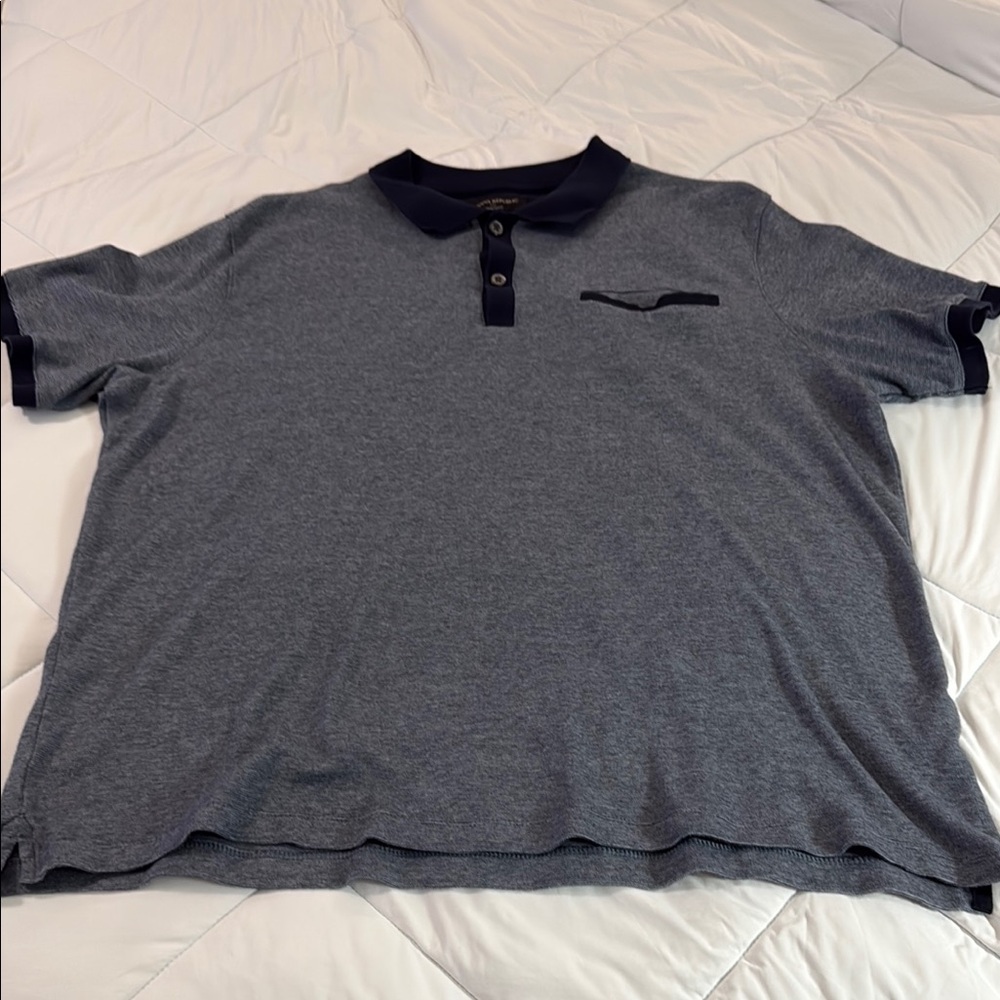 Banana Republic Dark Gray Polo Shirt
